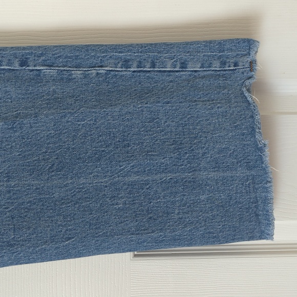 Abercrombie & Fitch '90s Relaxed Fit High Rise Straight Leg Curve Love Jeans 34 - Picture 14 of 14